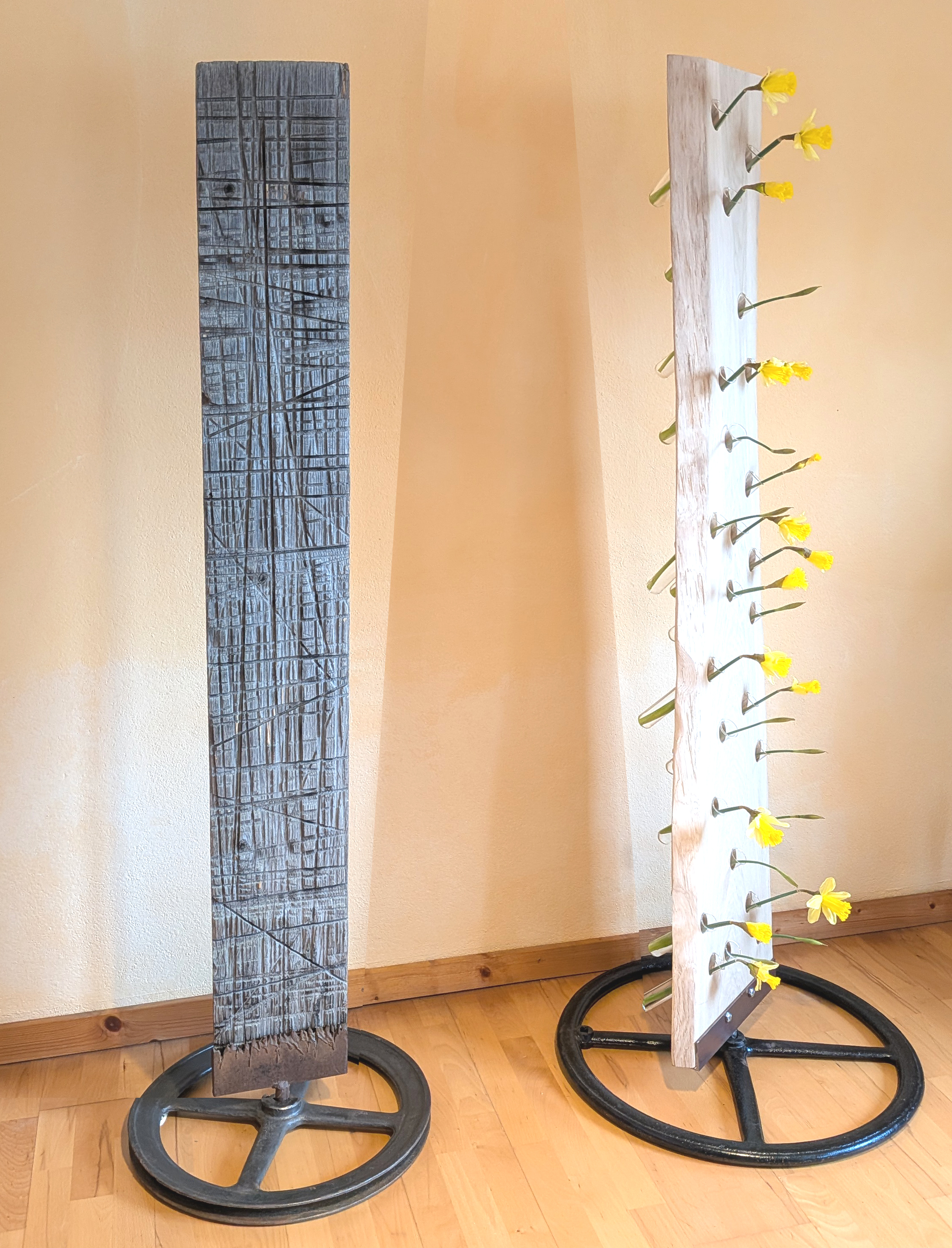 Christian Beisenherz-Huss Skulptur Kirche St. Martin Freiburg Lebensweg Leidensweg Christian Beisenherz-Huss Skulptur Kirche St. Martin Freiburg Lebensweg Leidensweg