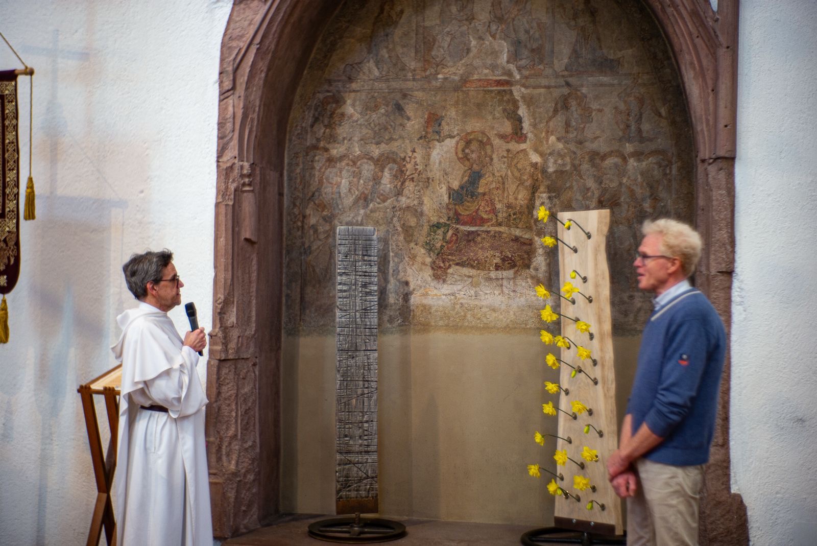 Leidensweg Lebensweg Christian Beisenherz-Huss Kunst Freiburg Martinskirche