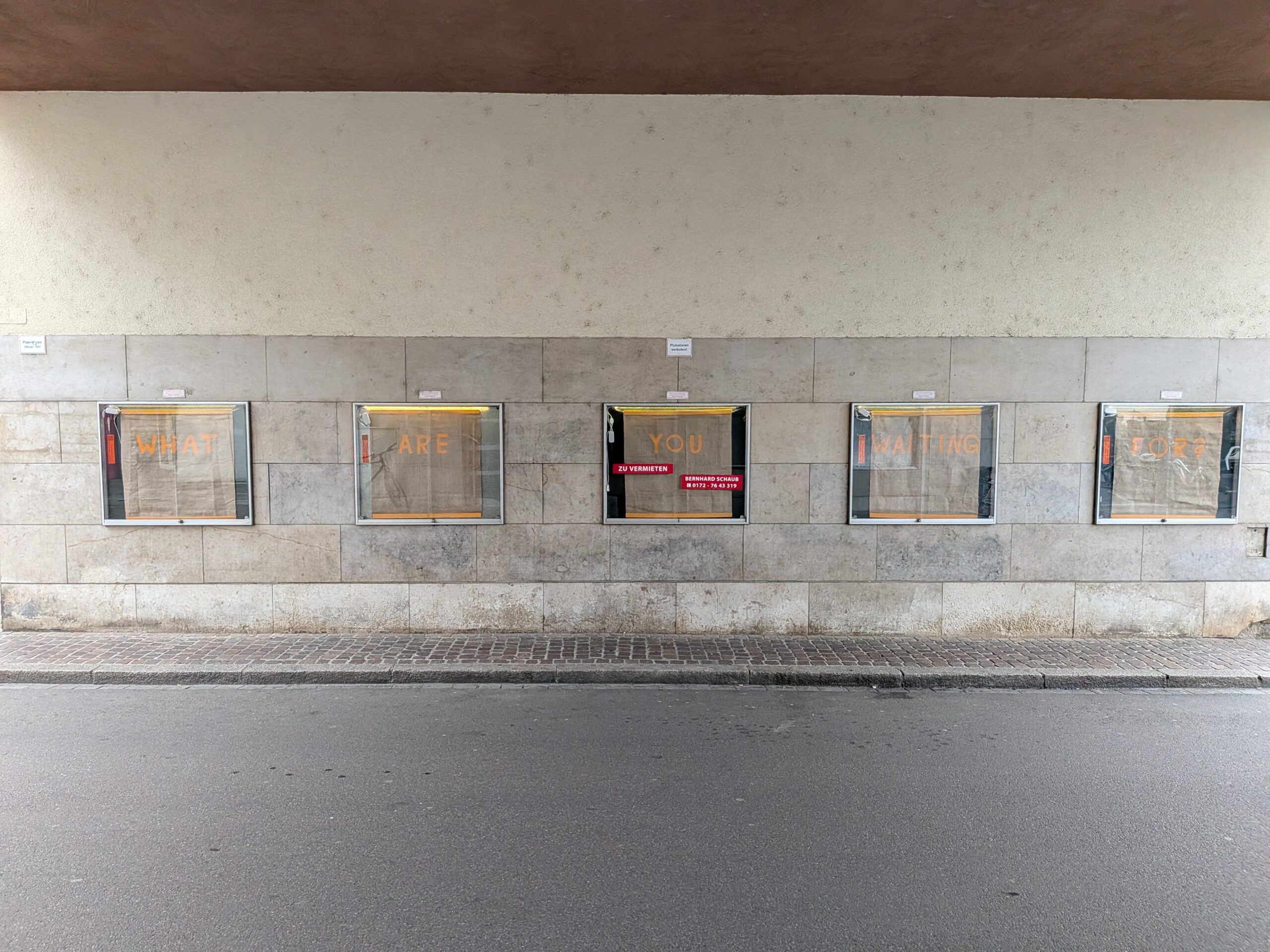 Urban Art „Dein Leben – unsere Zukunft“